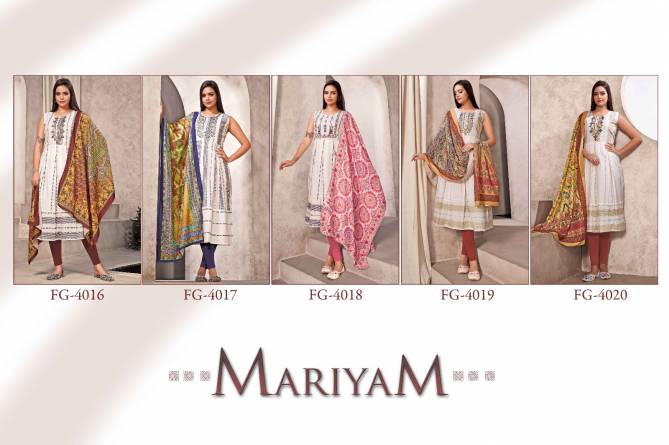 Fg Mariyam Vol 1 Fancy Designer Wholesale Kurtis With Dupatta